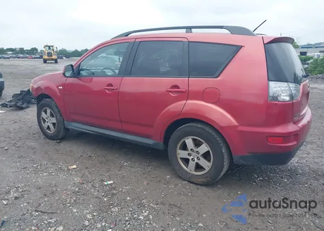 2010 Mitsubishi Outlander Es z USA, uszkodzony, nr VIN JA4AS2AW3AZ009280